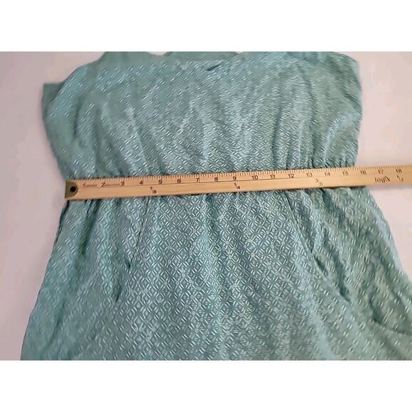 Patagonia Lost Wildflower Green Dress Women’s L Coastal Cottagecore Romantic - Picture 7 of 12